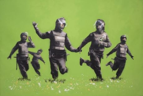Beanfield by Banksy